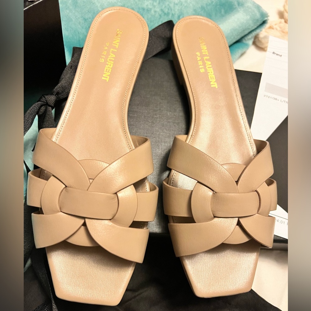 Saint Laurent Tribute sandal 38 1/2 (8 1/2brand new new